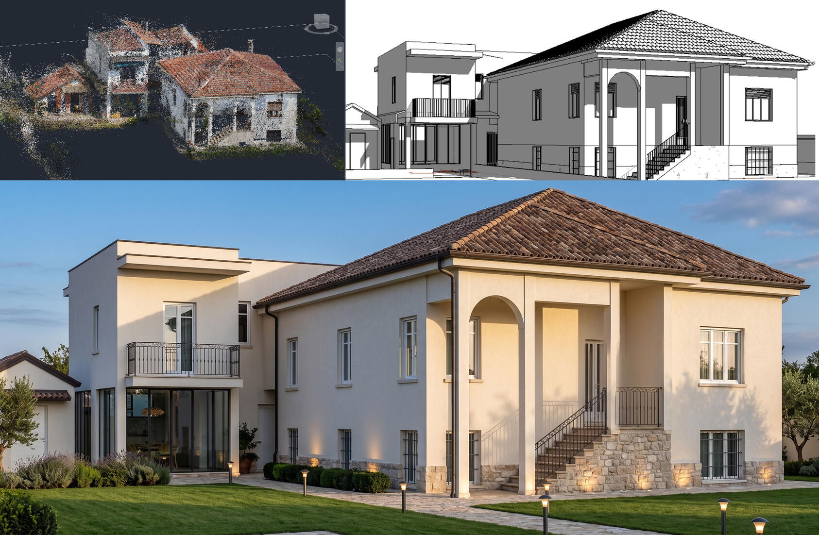 Nuvola di punti, Modelli Revit, Progetto in collaborazione con ing. Sara Cambieri
